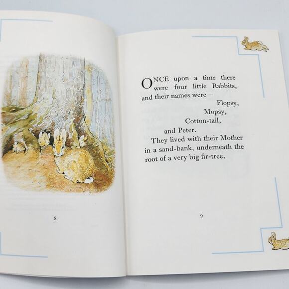 Vintage 1990 Kaybee Toys The Tale of Peter Rabbit Paperback Book, Beatrix Potter - Picture 11 of 12